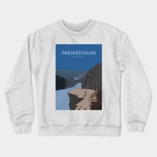 Preikestolen Prekestolen Norway Crewneck Sweatshirt